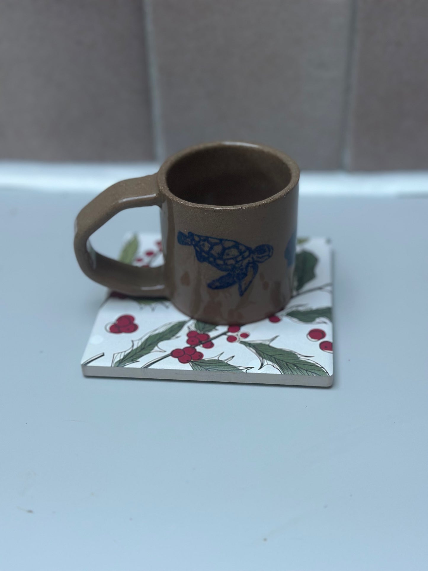 Handmade Ceramic Espresso Cup – Minimalist Stoneware, Perfect for Espresso & Macchiato