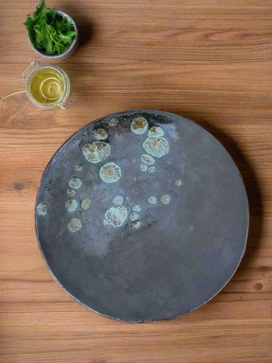 Green Bubble Plate