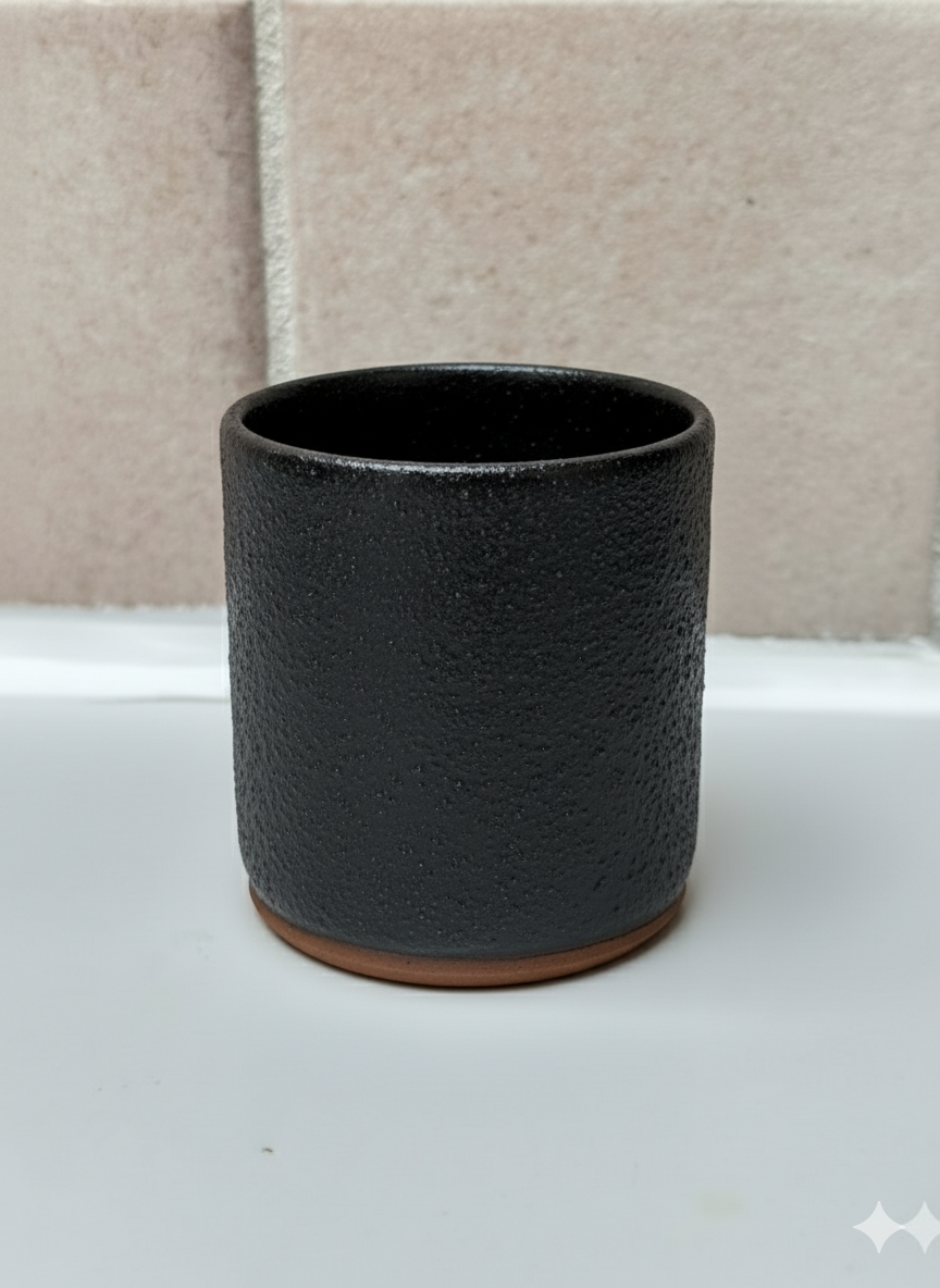 Handmade Ceramic Espresso Cup – Minimalist Stoneware, Perfect for Espresso & Macchiato